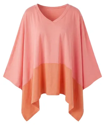 Produktbild von ALEIDA damen poncho - orange, XL