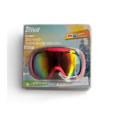 Produktbild von Crivit Kinder Ski und Snowboardbrille S3 Pink/Band schwarz/orange