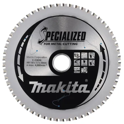 Produktbild von Makita Kreissägeblatt 150x20/15,88x57Z EFFICUT Metal