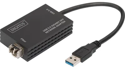 Produktbild von DIGITUS USB 3.0 Gigabit SFP Netzwerkadapter