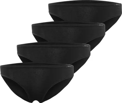 Produktbild von Skiny Damen Rioslip Baumwolle Advantage 4-Pack black - Größe 36