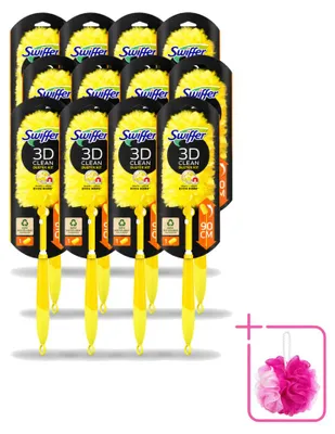 Productafbeelding van 12 x Swiffer Duster XXL, uitschuifbaar stofwisser met een handgreep van 90 cm en 1 microvezeldoek - voordeelpakket - 12 stuks