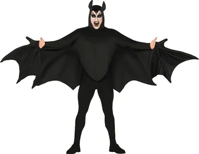 Produktbild von Fledermaus Kostüm für Herren, Größe:L