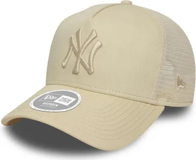 Produktbild von New Era Damen A-Frame Trucker Cap New York Yankees beige