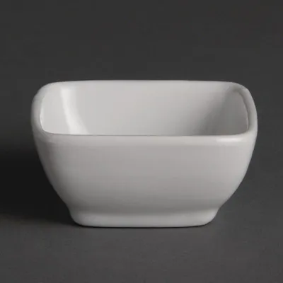 Obrázek produktu pro Čtvercové talíře Olympia Whiteware 6 cm (12 kusů)
