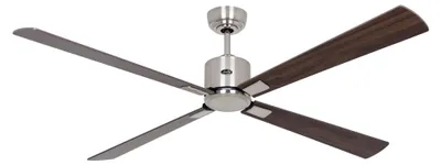 Immagine prodotto di Ventilatore da soffitto a risparmio energetico con telecomando Eco Neo III WiFi 152 cm Cromo opaco Lame Noce / Ciliegio