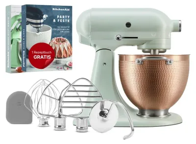 Image de Kitchenaid Robot de cuisine 5KSM180LEELB ARTISAN 4,7L Blossom-Cuivre