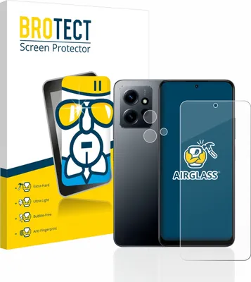 Produktbild von BROTECT Schutzglas für Xiaomi Redmi Note 12 4G (Display+Kamera) Schutzfolie Panzer Folie Glas Display Schutz klar