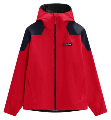 Productafbeelding van BERGHAUS Kara-SU 3000 AM herenregenjas met capuchon, oranje, maat L