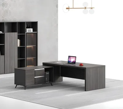 Immagine prodotto di Grande scrivania angolare 160x80x75 cm con ampio spazio per lavorare.
