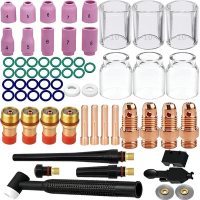 Immagine prodotto di Omgoods - Kit di accessori per saldatrice - Completo per pistole di saldatura WP17, WP18 e WP26