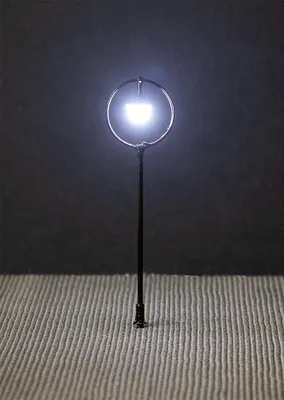 Produktbild von Faller 180205 - 1/87 / H0 LED-Parklaterne, Kugel-Hängeleuchte 5er Set - Neu