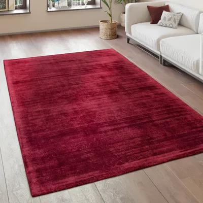 Immagine prodotto di Tappeto soggiorno vintage a pelo corto fatto a mano di alta qualità 100% viscosa dimensioni 80x150 cm