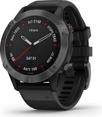 Image de Garmin fēnix 6 Pro Sapphire 3,3 cm (1.3") Gris GPS (satellite)