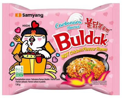 Image de Samyang Buldak Hot Chicken Carbonara Ramen 130g