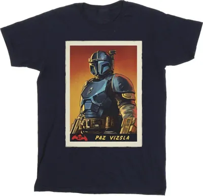 Produktbild von Star Wars - "The Mandalorian" T-Shirt für Herren BI47412 (XL) (Marineblau)