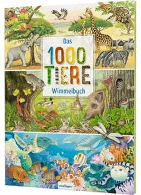 Produktbild von Das 1000 Tiere-Wimmelbuch