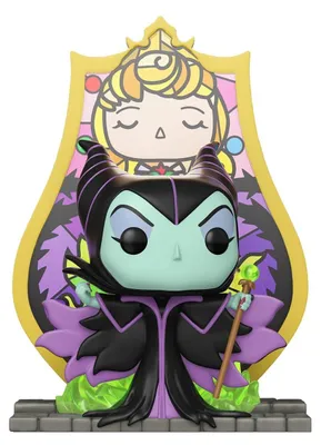 Obrázek produktu pro Disney POP! Deluxe Vinyl Figure Maleficent (Glass) 9 cm