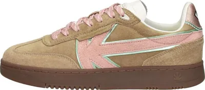 Produktbild von Kaotiko Boston V  Sneakers Laag - Cognac - Maat 39