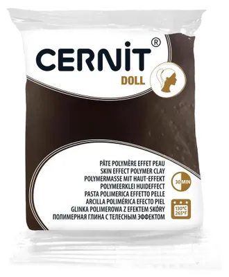Produktbild von Cernit Doll Polymer-Ton Nougat 56 g