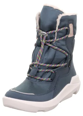 Produktbild von Superfit Mädchen Twilight Warm Gefütterte Gore-tex Schneestiefel, Blau 8000, 33