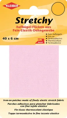 Zdjęcie produktu dla KLEIBER elastyczne naprasowanki 400 x 60 mm różowe