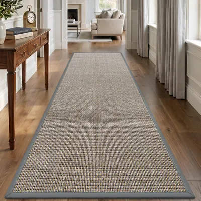 Produktbild von Läufer Flur 60 x 210 cm, rutschfest, saugfähig, Grau