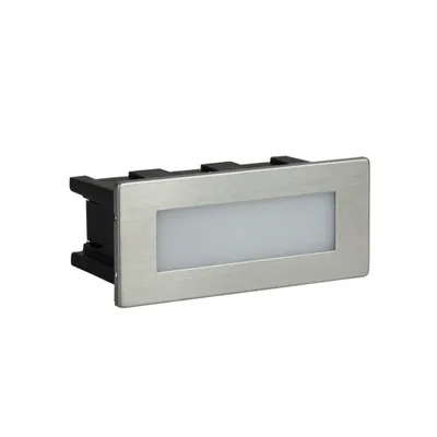 Obrázok produktu pre LED zapustené fasádne svietidlo 1,5 W strieborné IP65 SU-MA Mur E 04