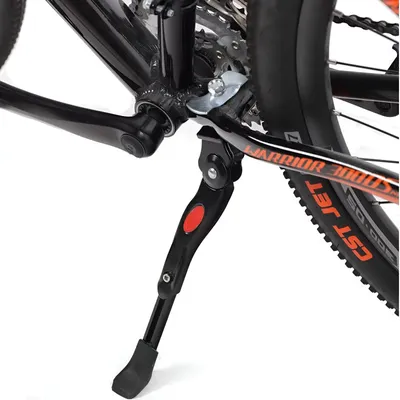 Produktbild von Stabiler schwarzer Fahrradständer mit verstellbarer Schraube für Fahrräder