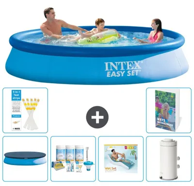 Immagine prodotto di Piscina Easy Set rotonda - 366x76 cm - 7 pezzi  S161