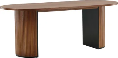 Produktbild von Ovaler Esstisch Bianca 200 x 90 cm