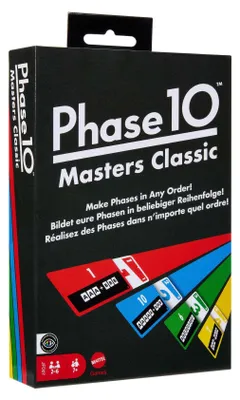 Produktbild von Mattel JFD07 - Phase 10 Masters Classic