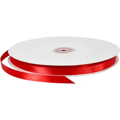 Produktbild von Creativ Company Satinband rot 100m - Bastelmaterial Dekoration
