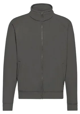 Produktbild von Herren Sweatjacke - FOL SWEAT JACKET - light graphite - Größe XL