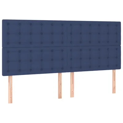 Zdjęcie produktu dla VidaXL 3116778, Niebieski, Poliester, Drewno, 1600 mm, 118 cm, 128 cm, 50 mm