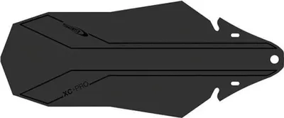 Produktbild von Ges Xc-pro Heckschutzblech Schwarz  Schwarz One Size