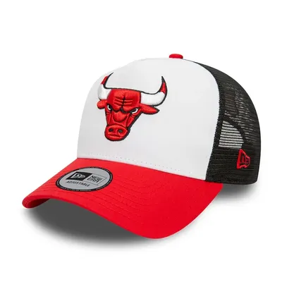 Image de New Era, NBA, Trucker Cap, casquette des Chicago Bulls, Snapback