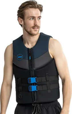 Image de Gilet de sauvetage néoprène Jobe 50N homme bleu, Taille gilet de sauvetage:S