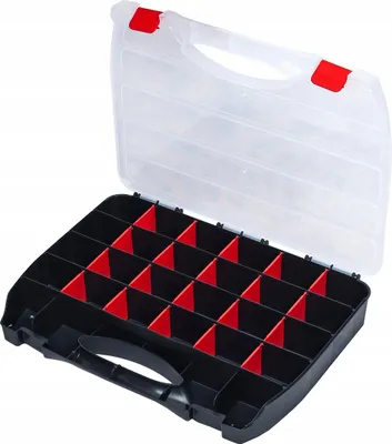 Image de Organisateur d'outils Domino 45 | Noir