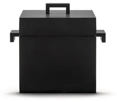 Cocotte aus Aluminium, Antihaft, schwarz, 2,4 l, induktionsgeeignet
