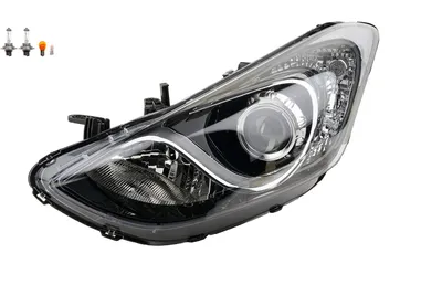 Zdjęcie produktu dla Johns, reflektory pasujące do Hyundai i30 11/11-03/15 lewy + żarówka 92101A6020