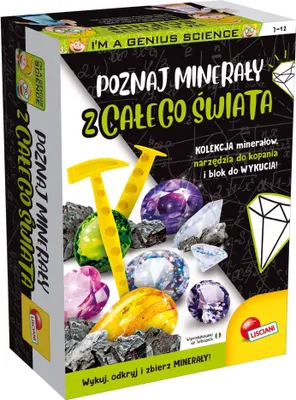 Produktbild von Lisciani I'm a Genius Entdecke Mineralien aus aller Welt 304-PL100200
