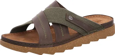 Produktbild von Rohde Herren Pantolette Leder Riemen gekreuzt Foggia-H 5971, Größe:41 EU, Farbe:Braun