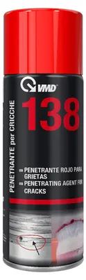 Produktbild von Rissprüfgerät und Eindringflüssigkeit - 400 ml - Für Schweißnahtprüfung und Metallinspektion - Erkennt Risse, Löcher und Porosität - Teil eines 3-teiligen Sets [17338]