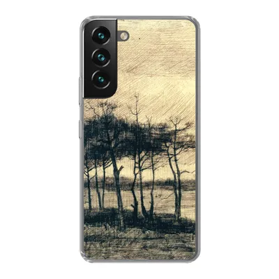Produktbild von MuchoWow® Handyhülle Schutzhülle Hülle für Samsung Galaxy S22 Kiefern im Sumpf - Vincent van Gogh Silikon Softcase Handy Hülle - Mobiltelefonhülle