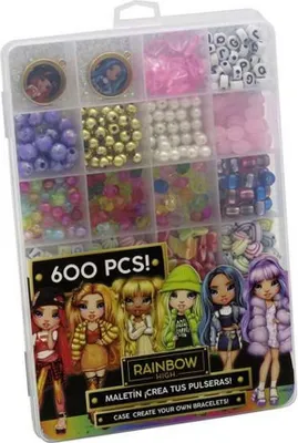 Produktbild von Rainbow High Fall Mit 600 Stücke Zu Schaffen Ihre Eigen Armbänder Durchsichtig Durchsichtig One Size
