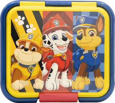 Produktbild von Paw Patrol Rescue Pups Kinder Premium Lunchbox Brotdose Frühstücks-Box Vesper-Dose mit 3 Fächern