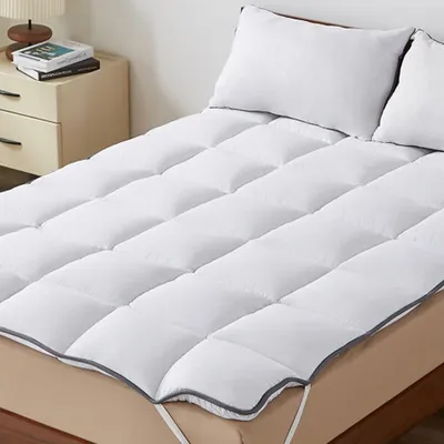 Image de CASABEL Surmatelas Moelleux et Respirant, 120x195cm, Blanc