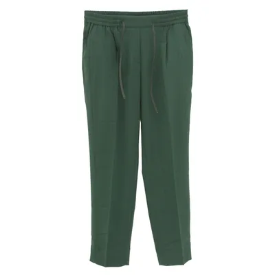 Produktbild von 30891 Opus, Melosa 7/8, 7/8 Damen Jeans Hose, Jersey, tannengrün, D 36 W 28 L 27