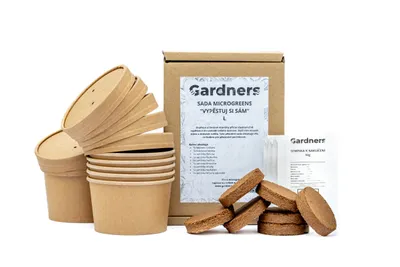 Obrázok produktu pre Gardners Sada microgreens "Vypěstuj si sám", L